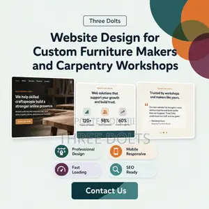 Website Design for Custom Furniture Makers and Carpentry Workshops