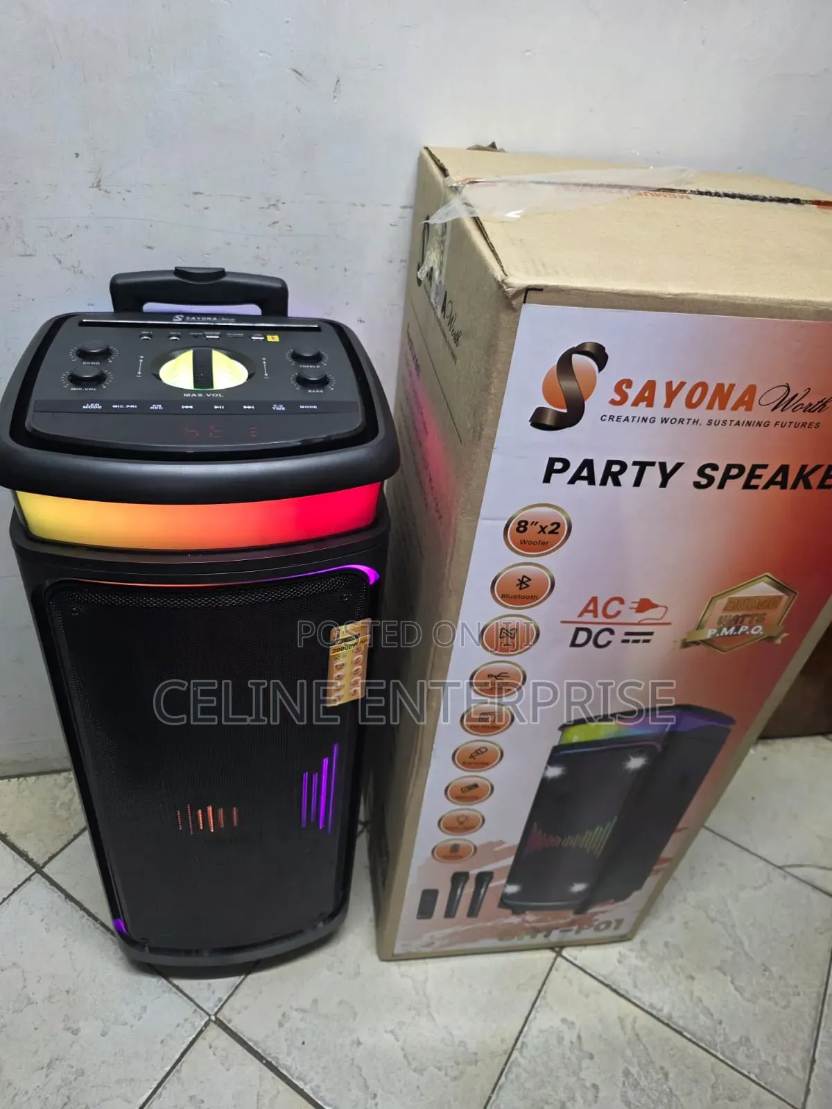 Sayona Party Speaker SHT-P02