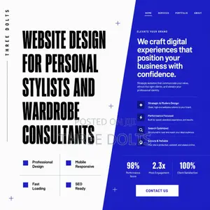 Website Design for Personal Stylists and Wardrobe Consultants
