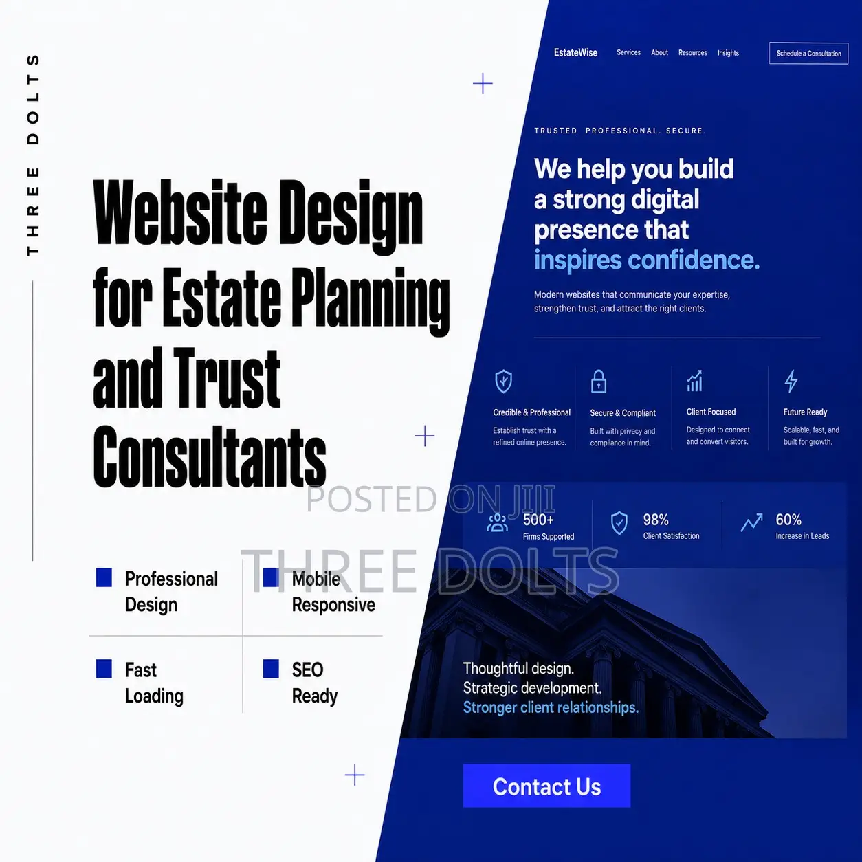 Website Design for Estate Planning and Trust Consultants