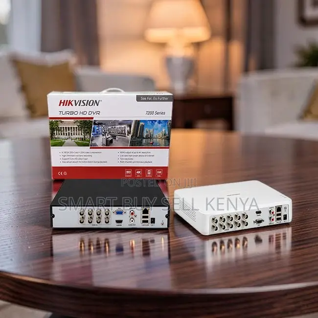 Compact Design Hikvision 4 Channel, 8 Channel Upto 1080P DVR Machine