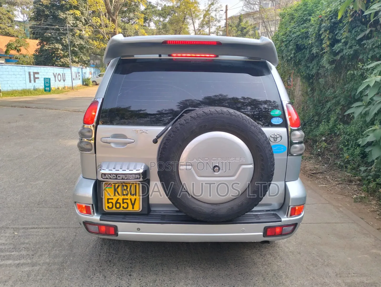 Toyota Land Cruiser Prado 2005 Silver