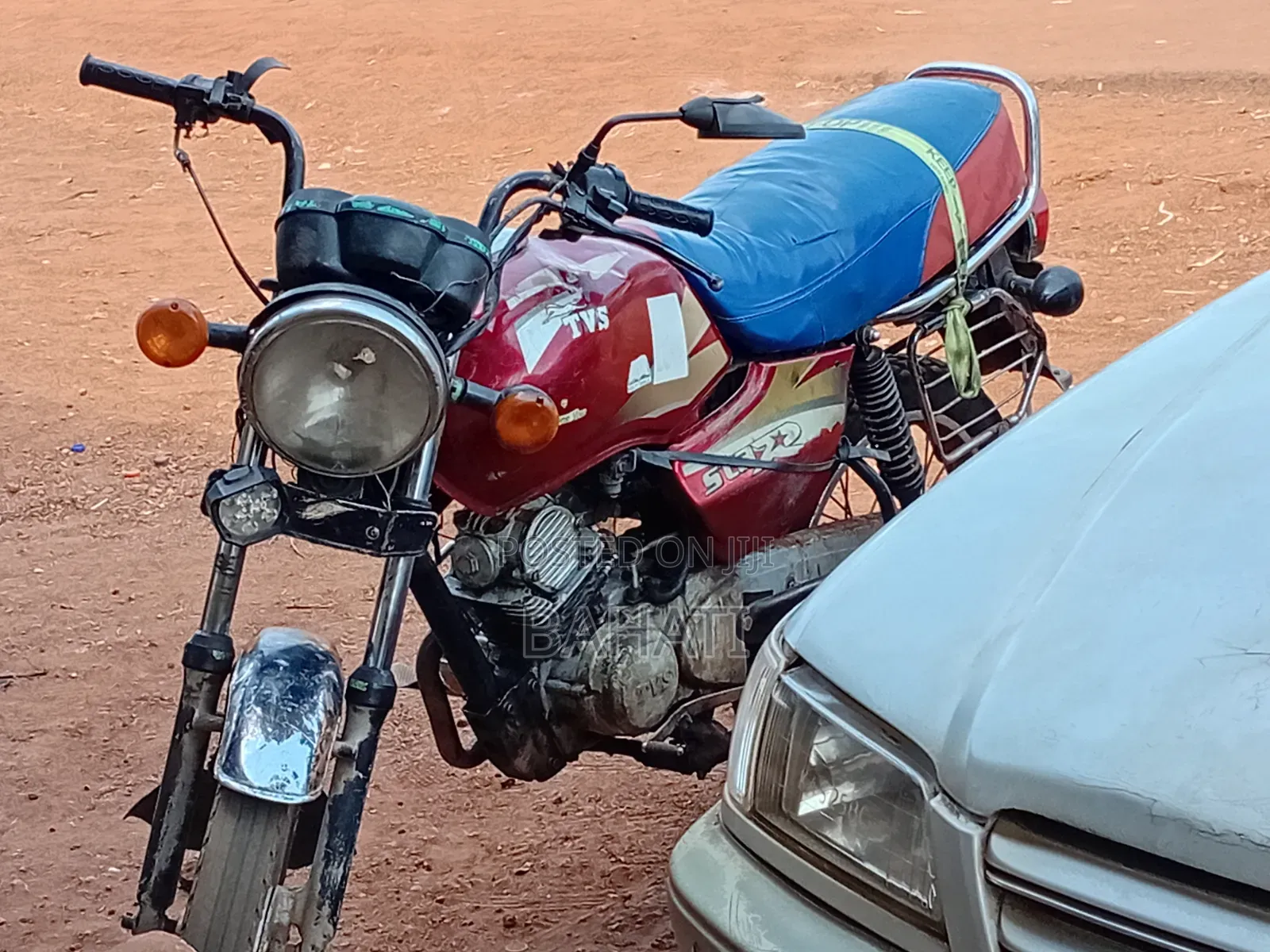 TVS XL 100 2017 Red