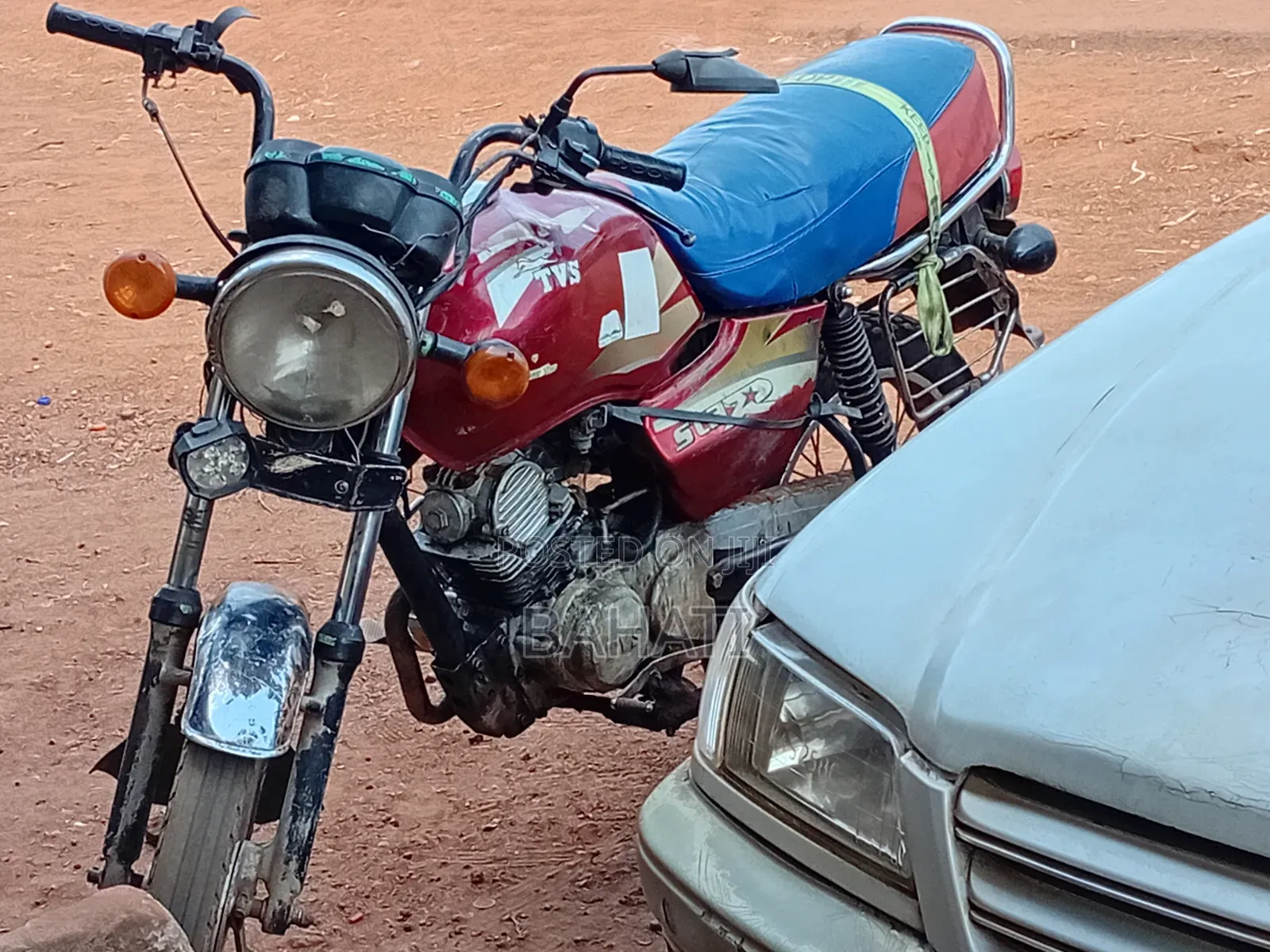 TVS XL 100 2017 Red