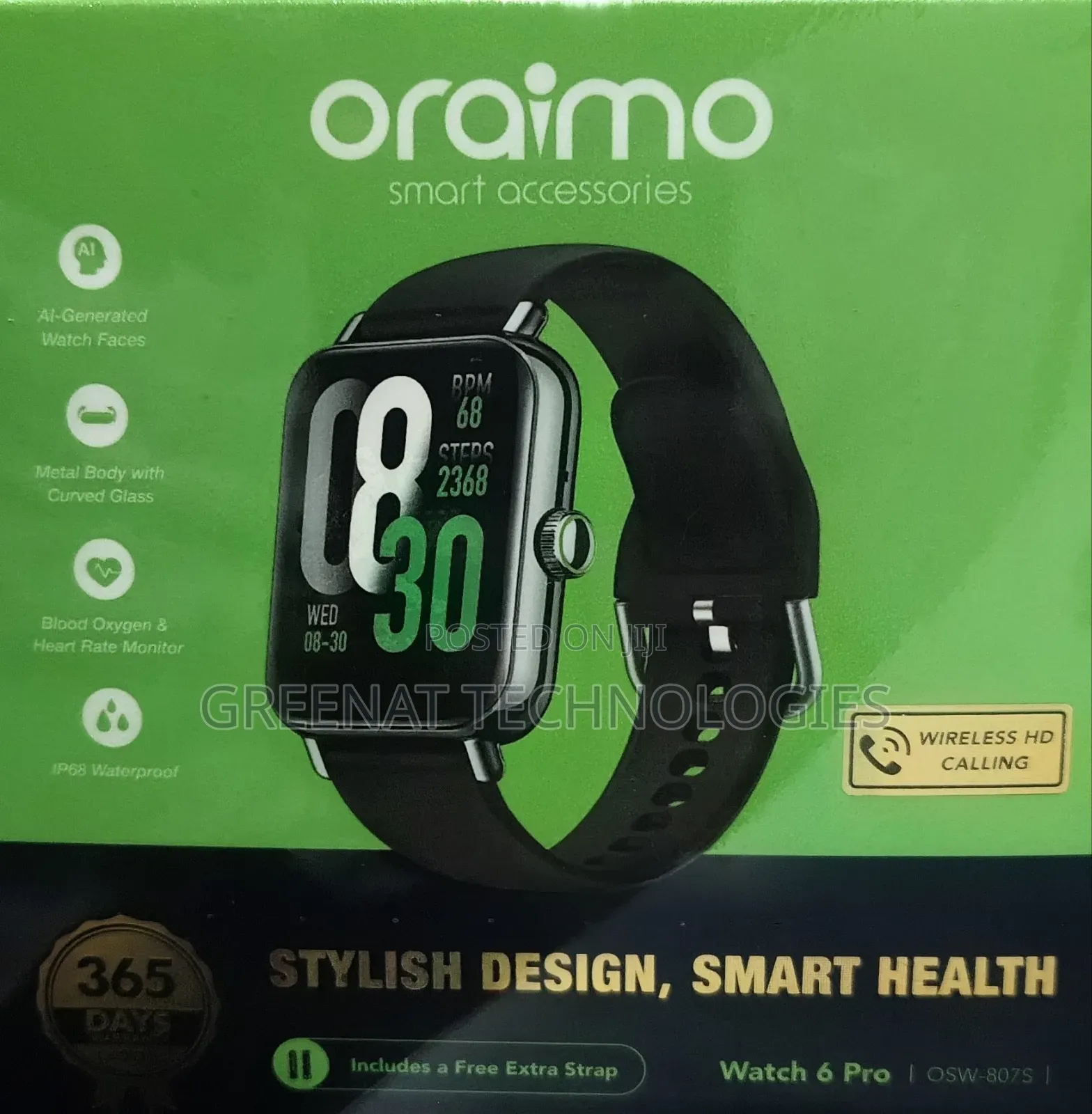 Oraimo Smart Watch 6 Pro | OSW-807S