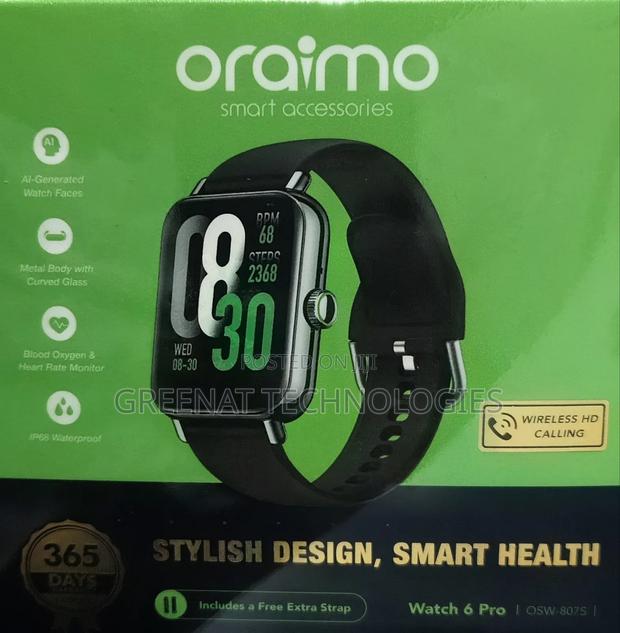 Oraimo Smart Watch 6 Pro | OSW-807S - thumbnail 2