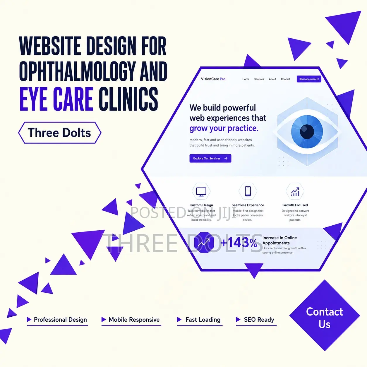 Website Design for Ophthalmology and Eye Care Clinics