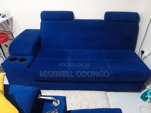 L Sofa 6 Seater With Pouffe