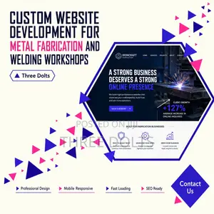 Custom Website Development for Metal Fabrication and Welding Workshops