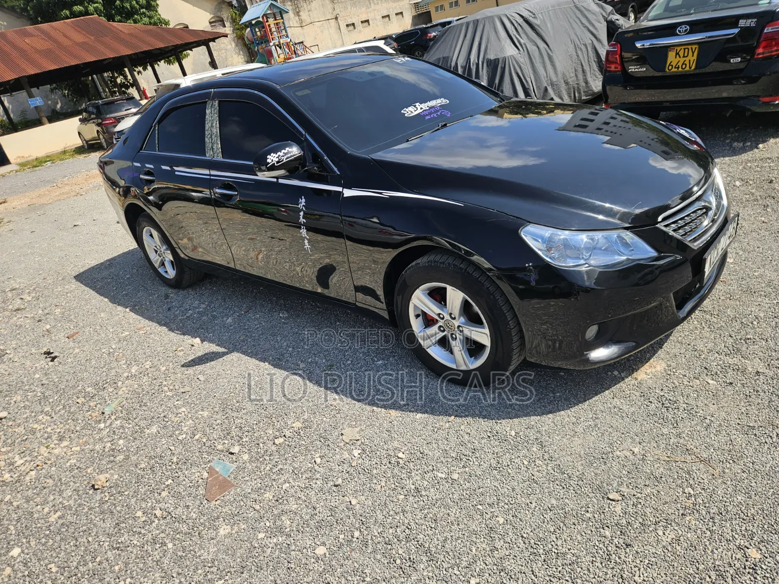 Toyota Mark X 2012 Black