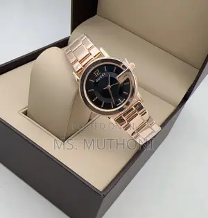Gucci Ladies Watches Ft Metallic Bracelets and Minimalist Dials.