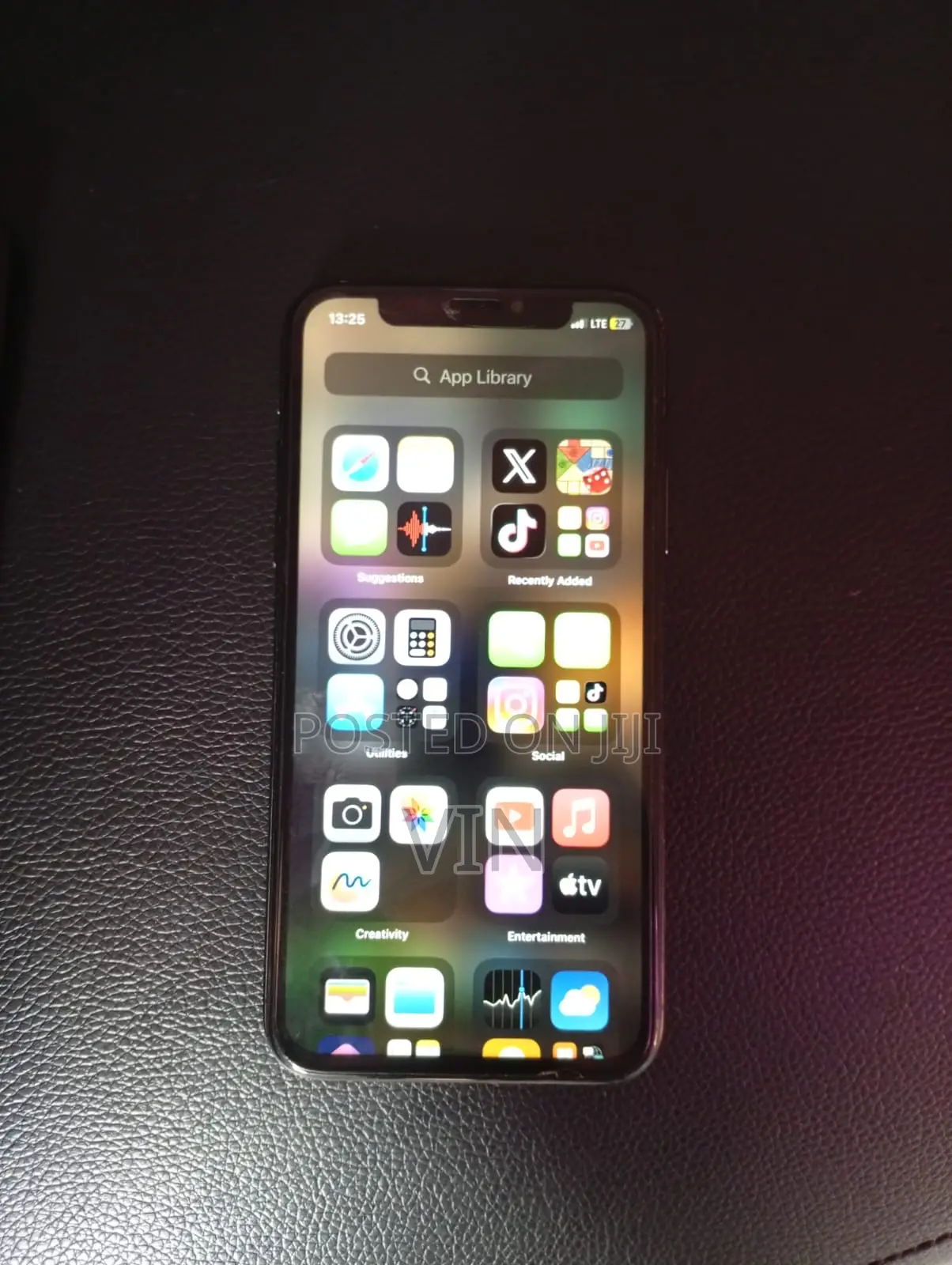 Apple iPhone X 64 GB Black