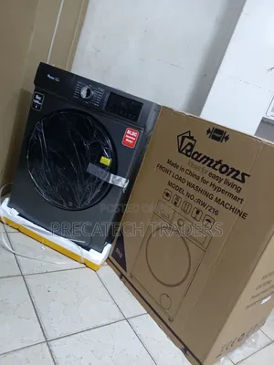 Ramtons 8KG Front Load Washing Machine – Inverter Motor