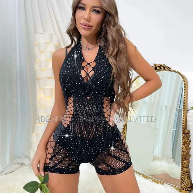 Rhinestone Short Lingerie - thumbnail 2