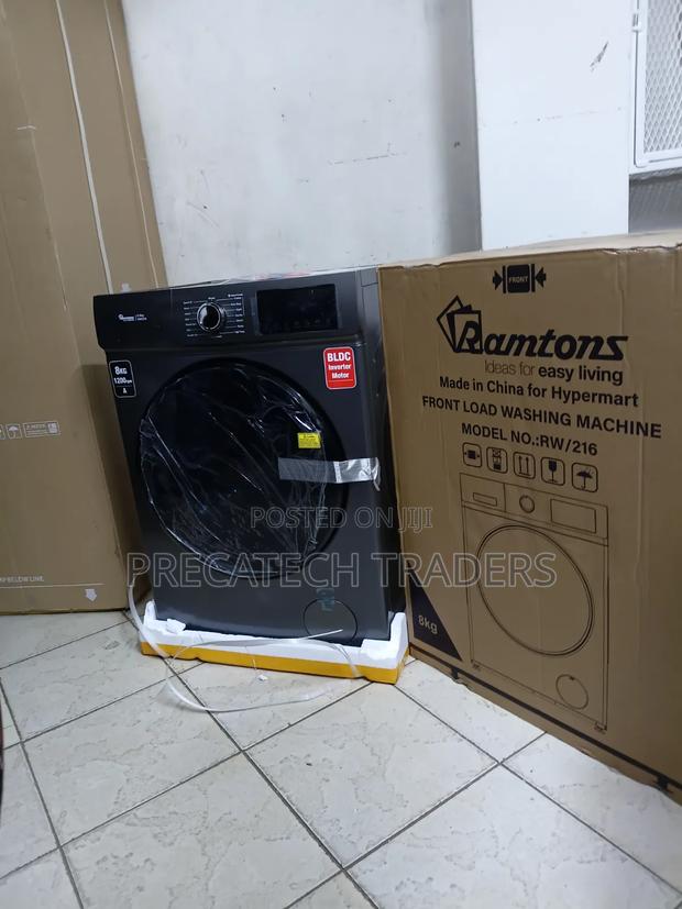 Ramtons 8KG Front Load Washing Machine Energy Saving - thumbnail 2