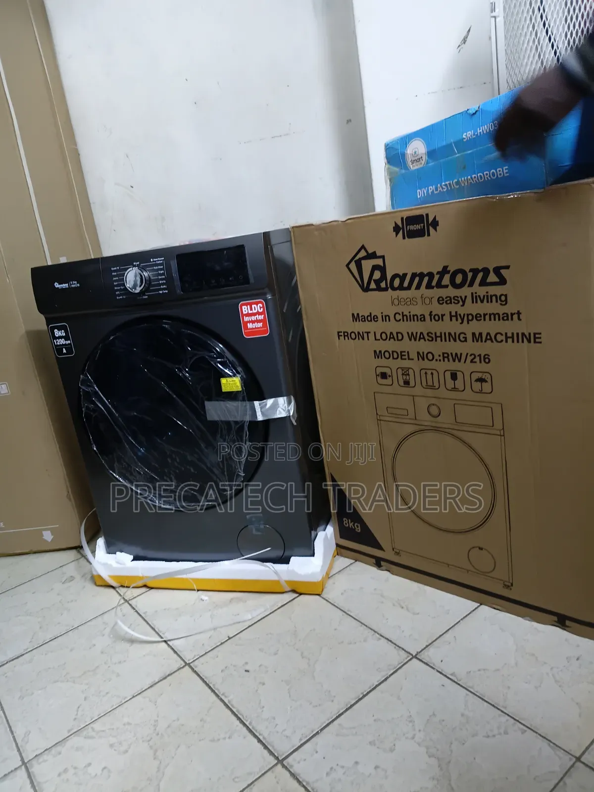 Washing Machine Ramtons 8KG Washer With Multiple Wash Programs