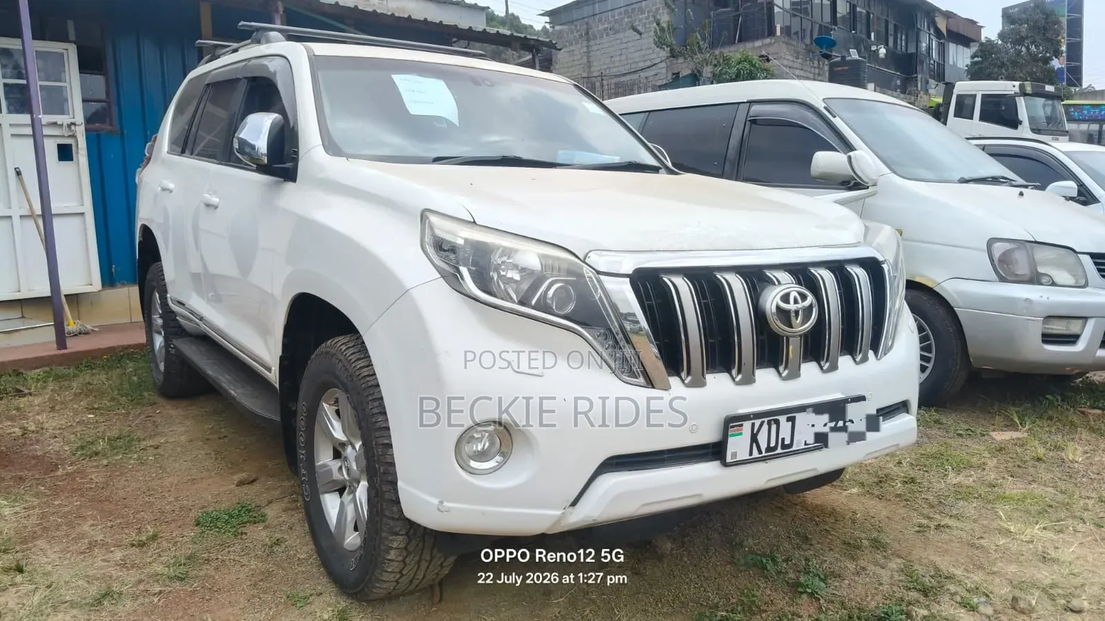 Toyota Land Cruiser Prado 2015 Pearl