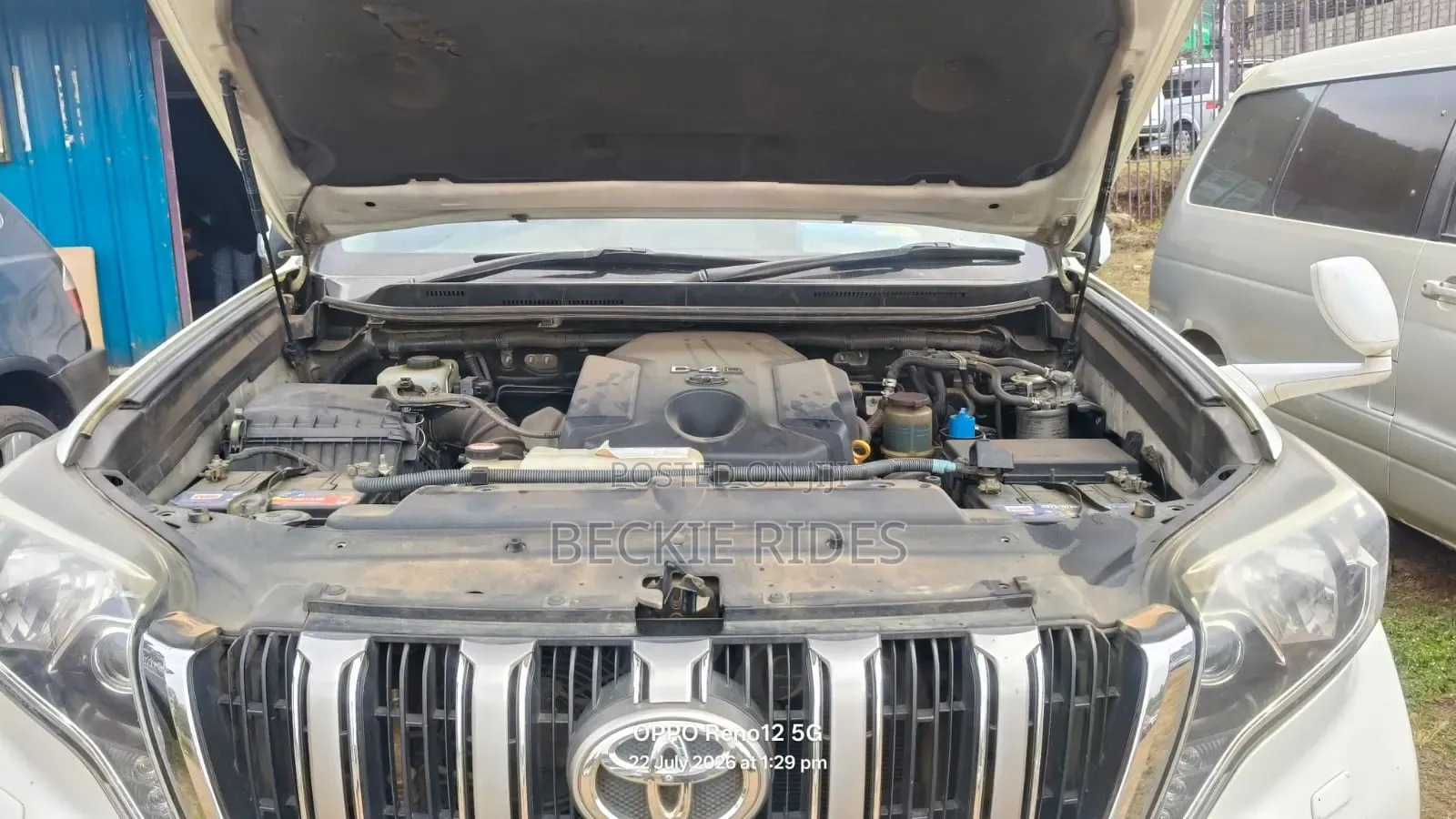 Toyota Land Cruiser Prado 2015 Pearl