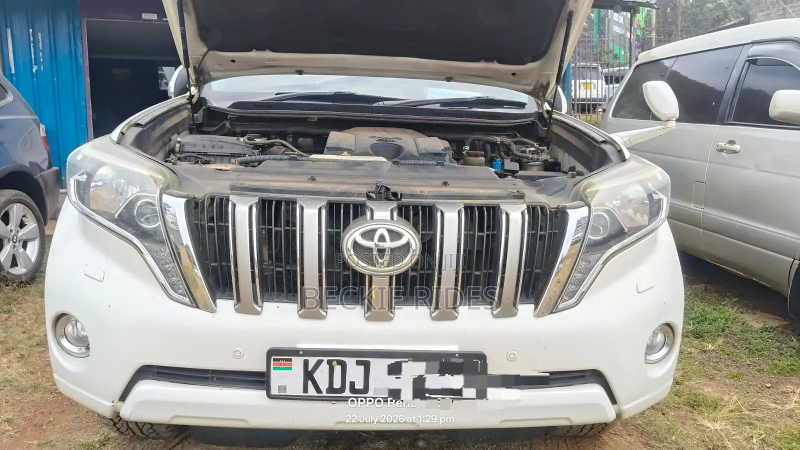 Toyota Land Cruiser Prado 2015 Pearl