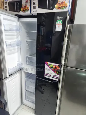 4 Door Fridge Black in Color