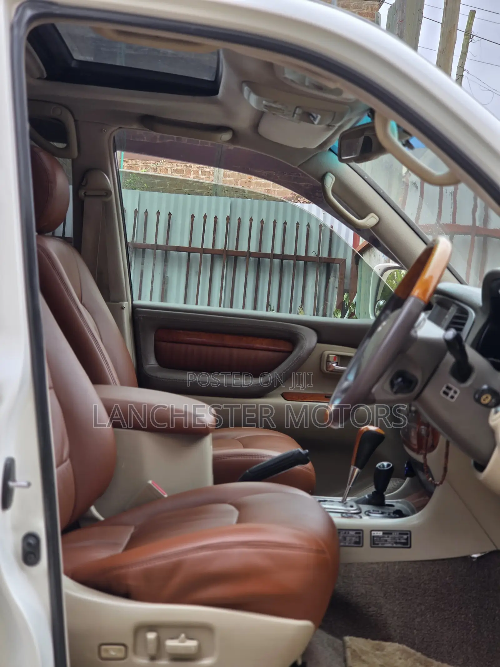 Toyota Land Cruiser Cygnus 4.7 2005 White