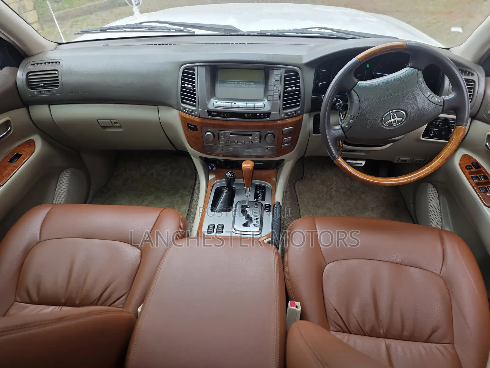 Toyota Land Cruiser Cygnus 4.7 2005 White