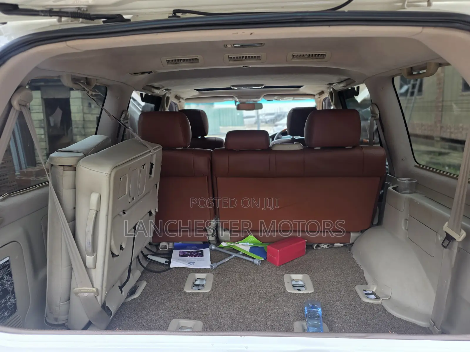 Toyota Land Cruiser Cygnus 4.7 2005 White