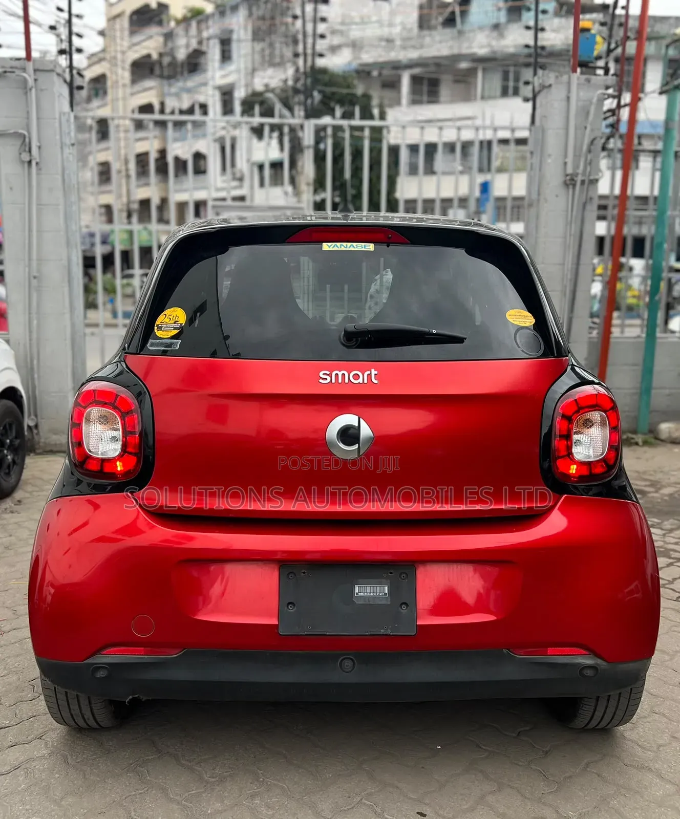 Smart ForFour 2017 Red