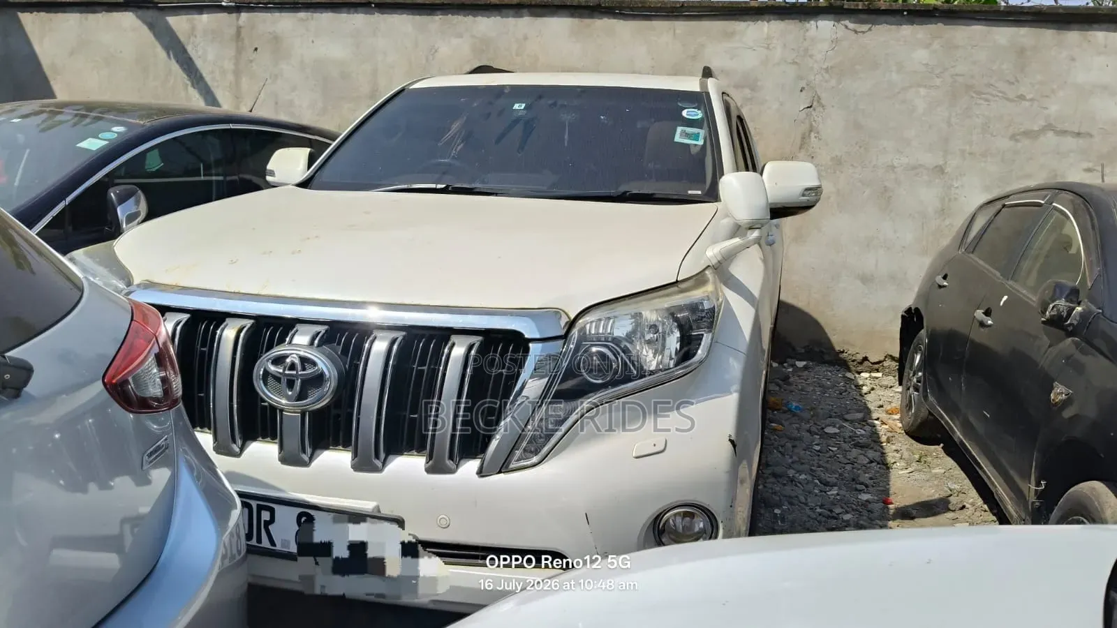 Toyota Land Cruiser Prado 2017 White