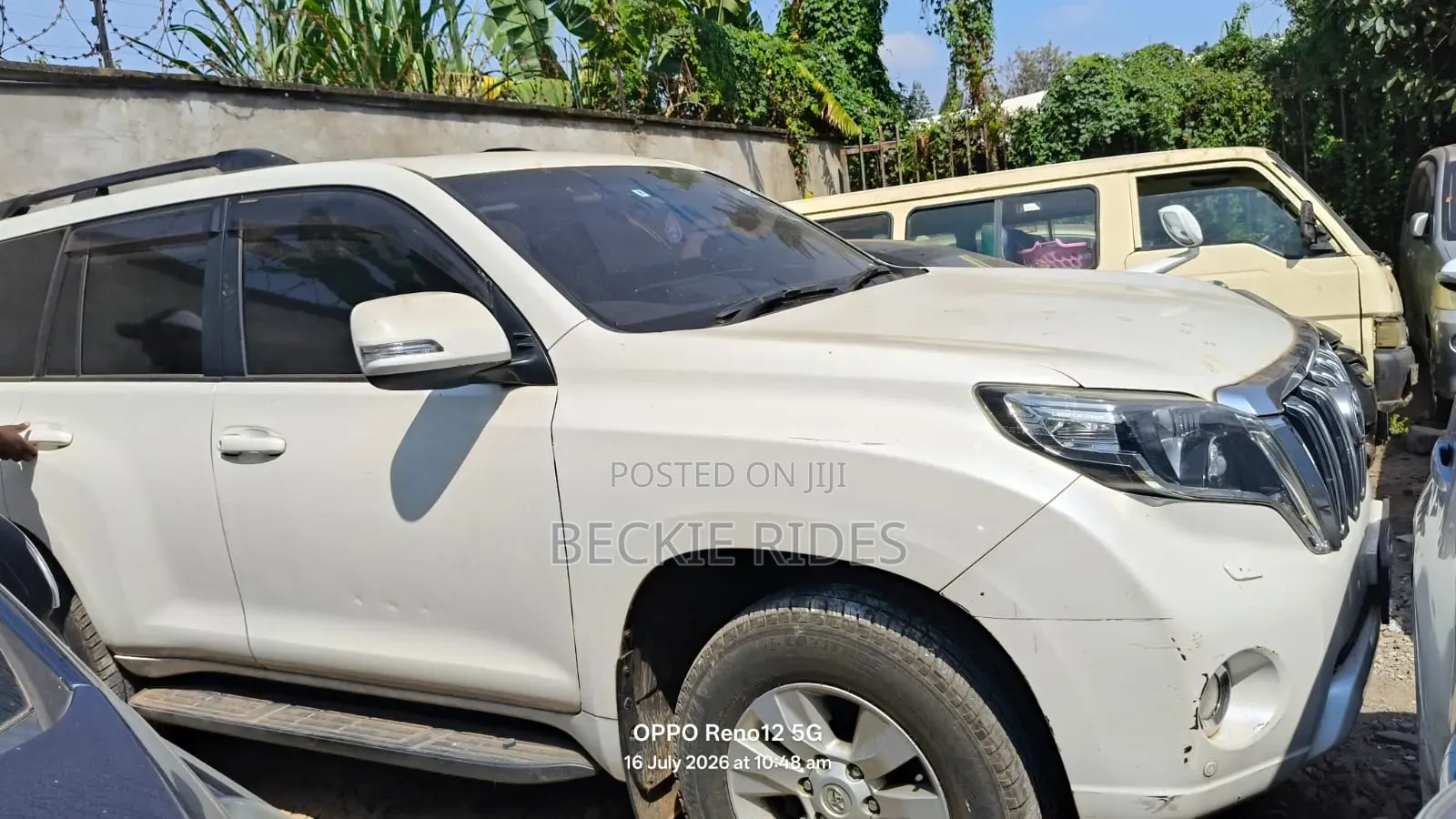 Toyota Land Cruiser Prado 2017 White