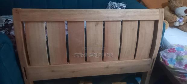 Strong, Mint, Wooden 3.5 by 6 Bed Frames Complete With Slab - thumbnail 3