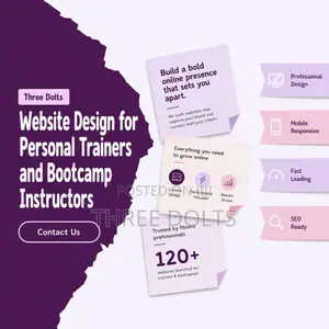Website Design for Personal Trainers and Bootcamp Instructors