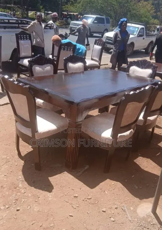 Mahogany Dining Table Set