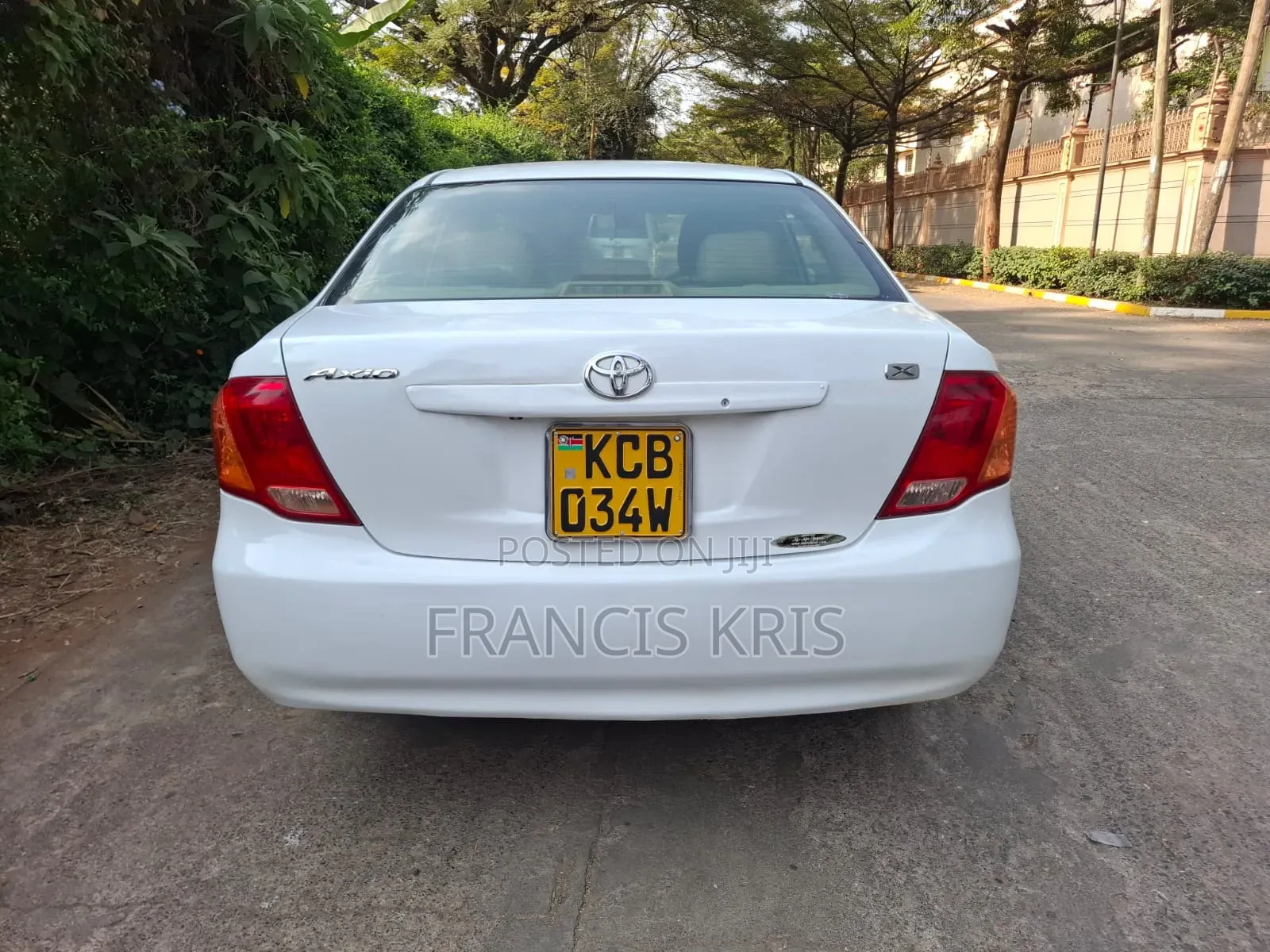 Toyota Axio 2008 White
