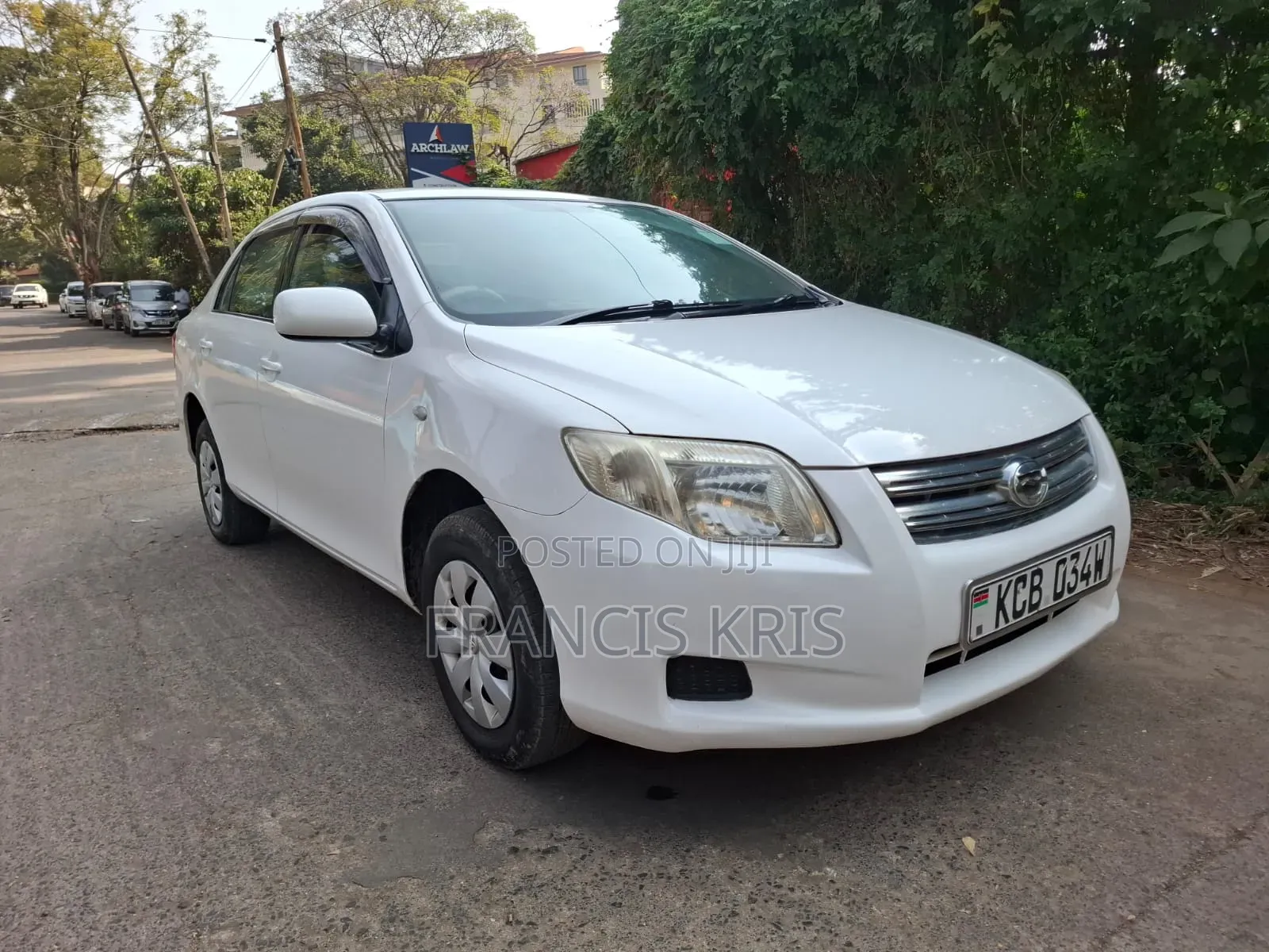 Toyota Axio 2008 White