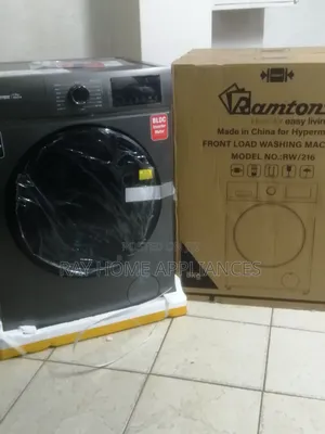 8kgs Full Automatic Front Load Ramtons Washing Machine