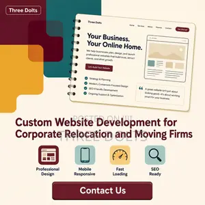 Custom Website Development for Corporate Relocation and Moving Firms