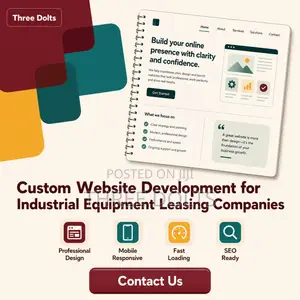 Custom Website Development for Industrial Equipment Leasing Companies