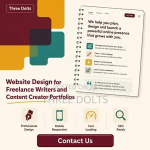 Website Design for Freelance Writers and Content Creator Portfolios