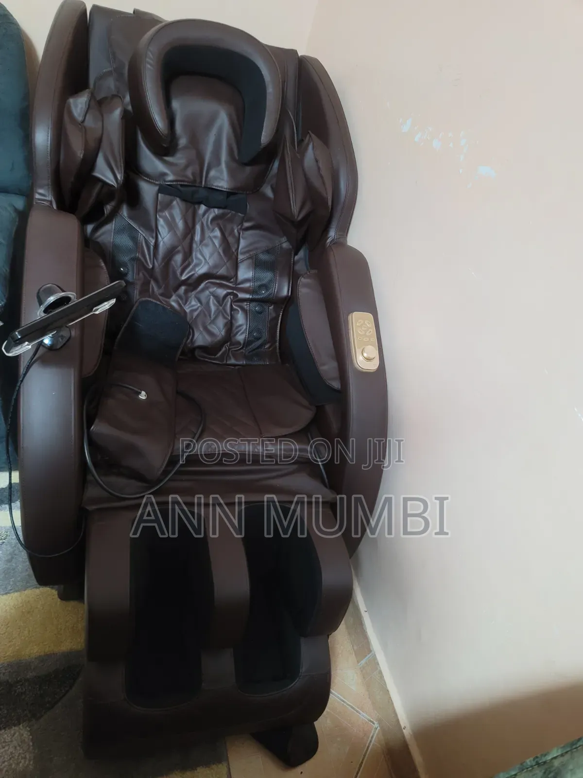 Luxury Full Body Massage Chair – Electric Zero Gravity Recliner (Brown