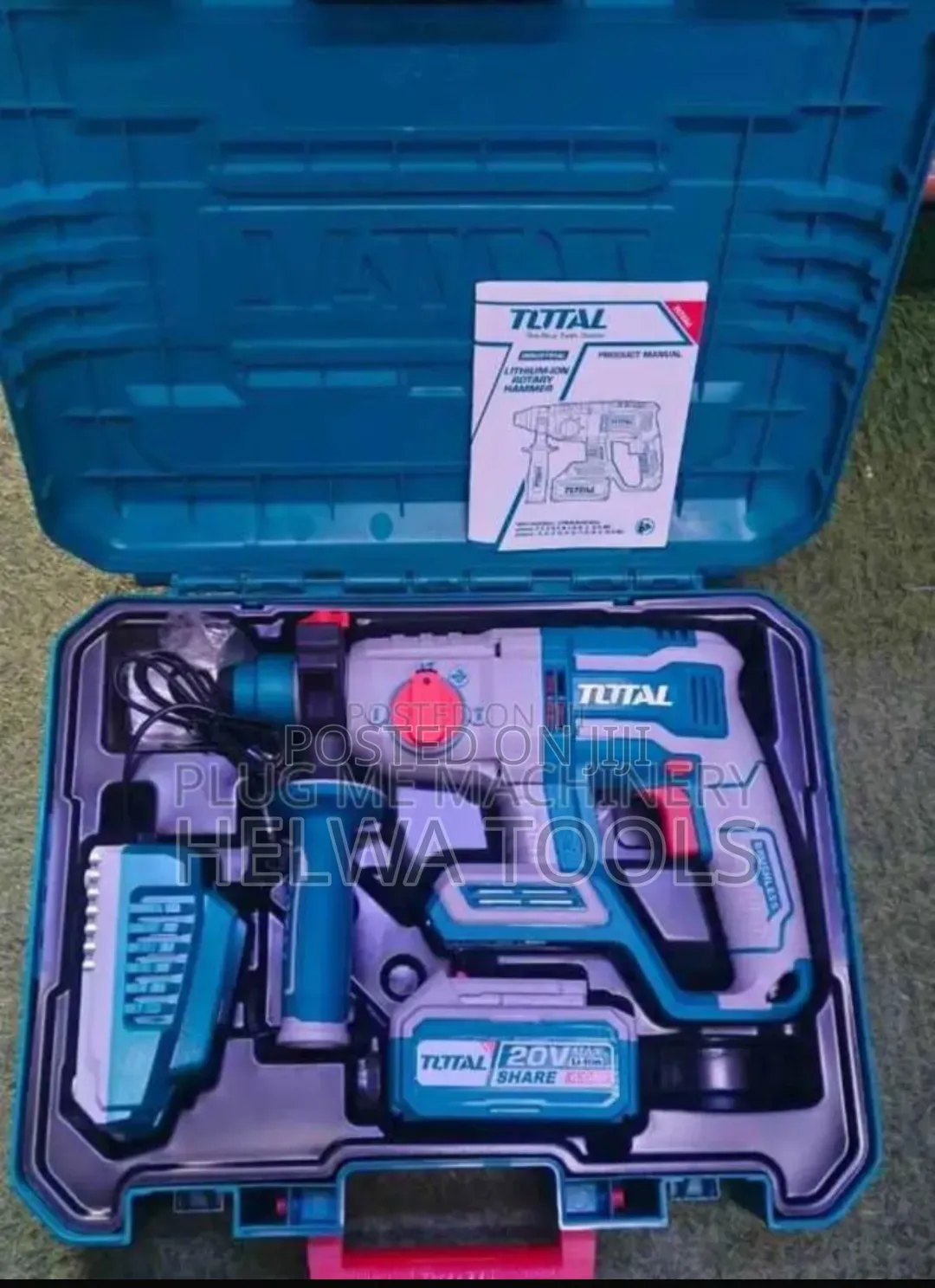 Cordless Rotary Hammer Drill Total