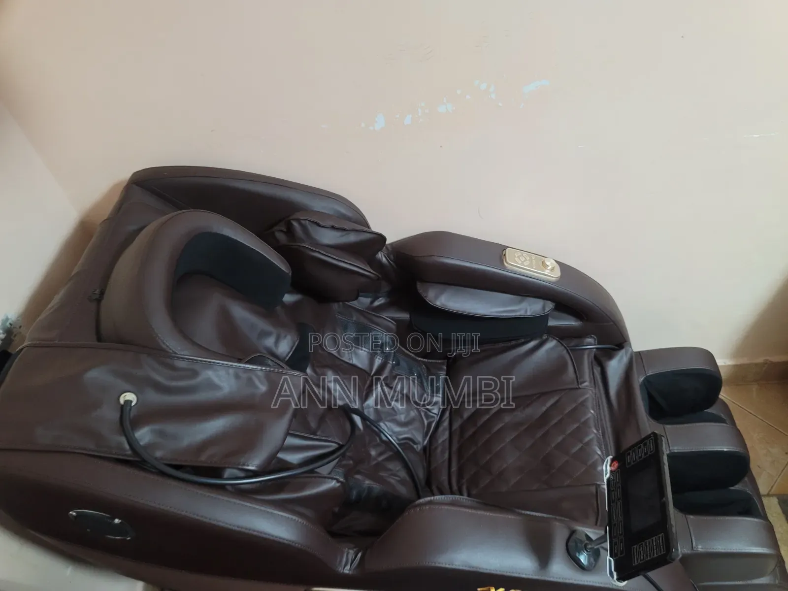 Luxury Full Body Massage Chair – Electric Zero Gravity Recliner (Brown