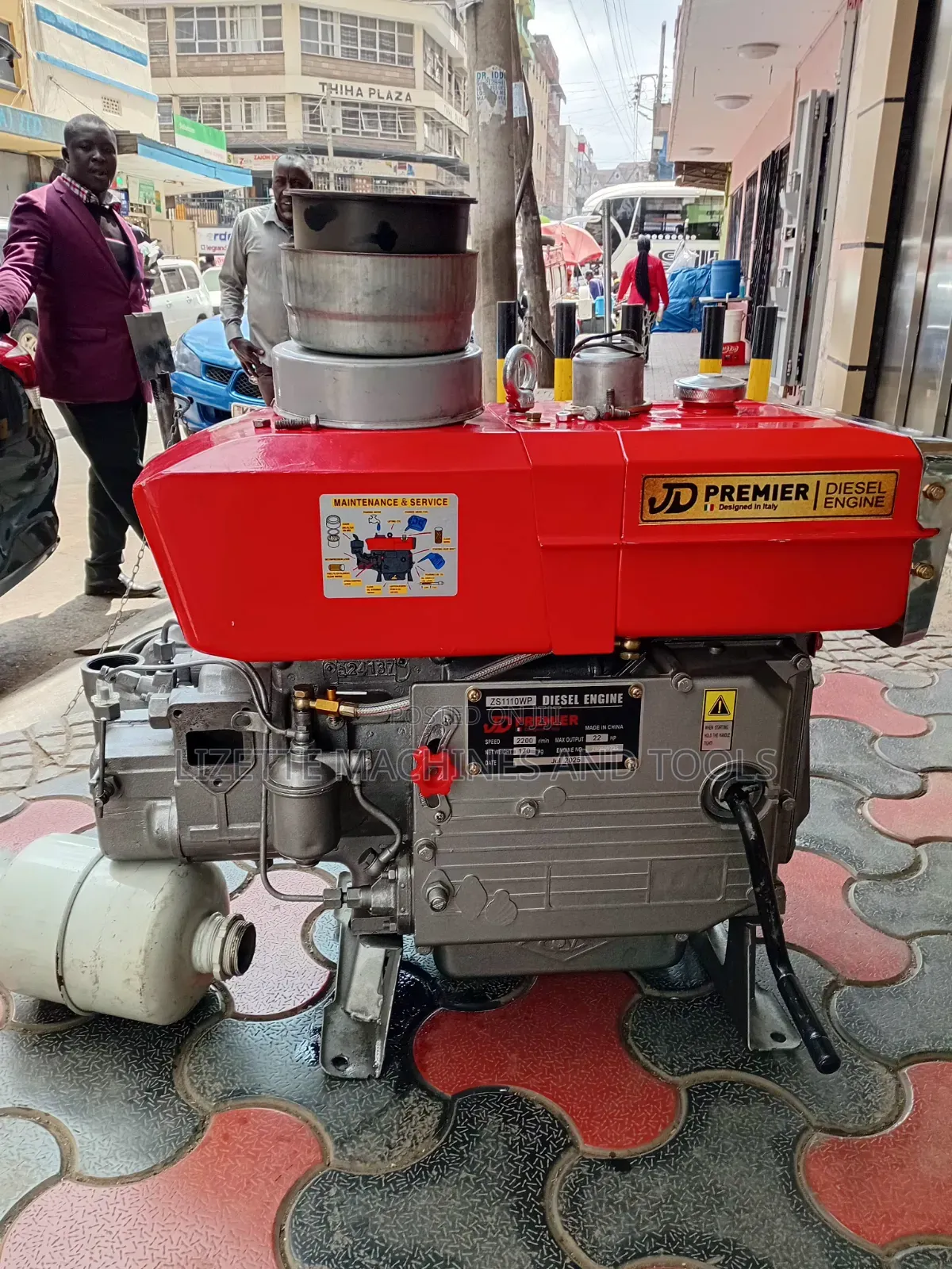 ZS1110WP JD Premier 22hp Diesel Engine