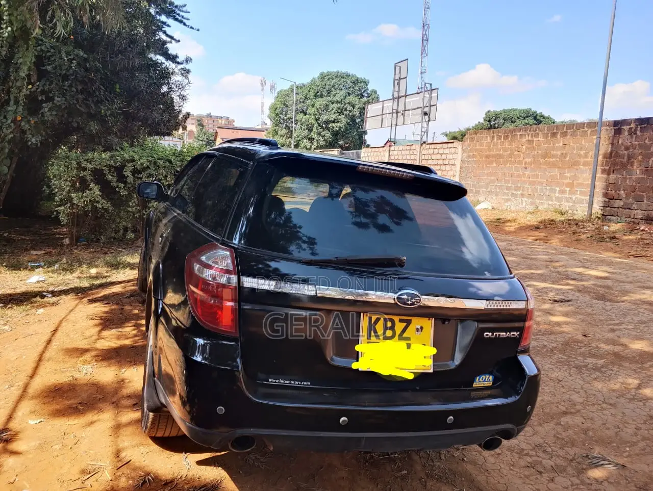 Subaru Outback 2.5i Sportshift 2007 Black
