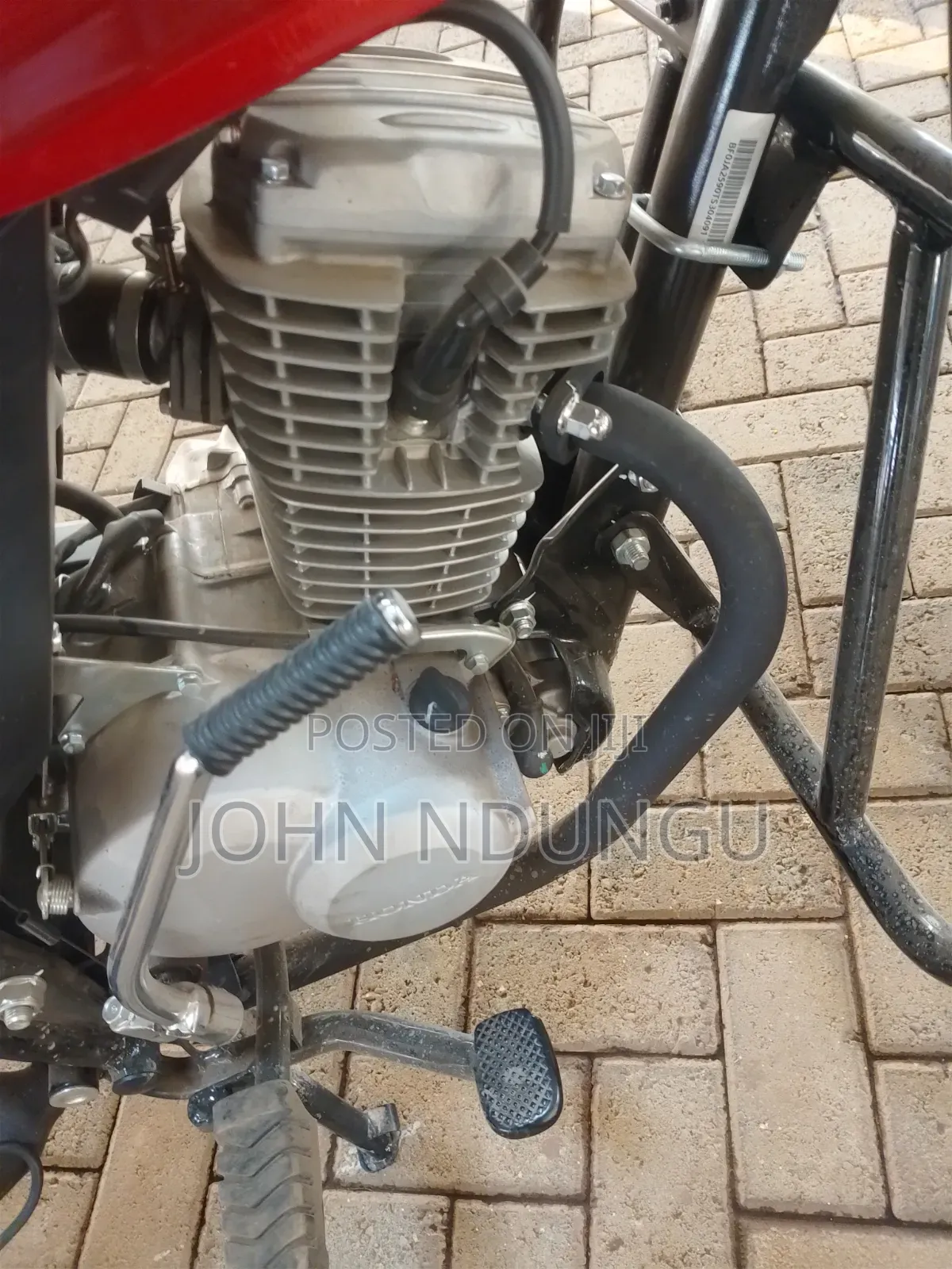 New Honda CBX 2026 Red