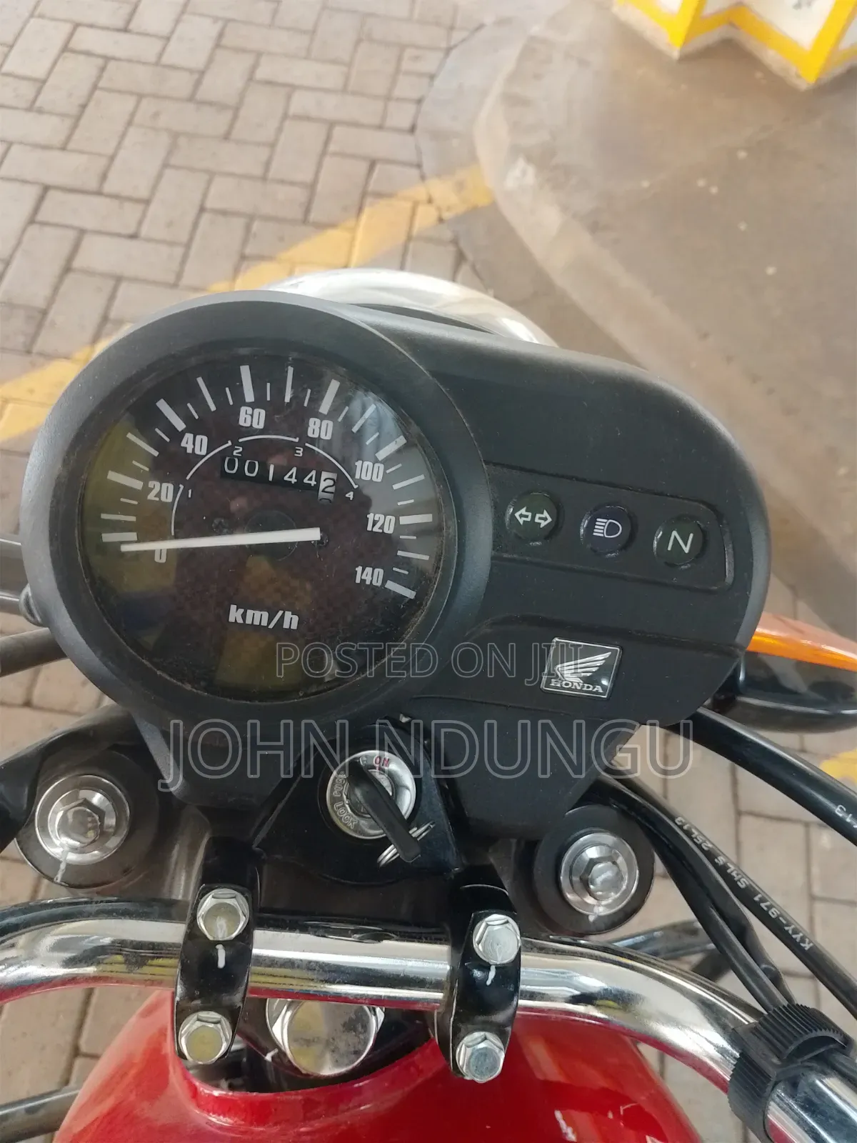 New Honda CBX 2026 Red