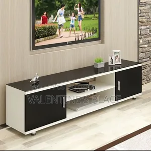 4FT Wooden TV Stand – Modern Design With Storage