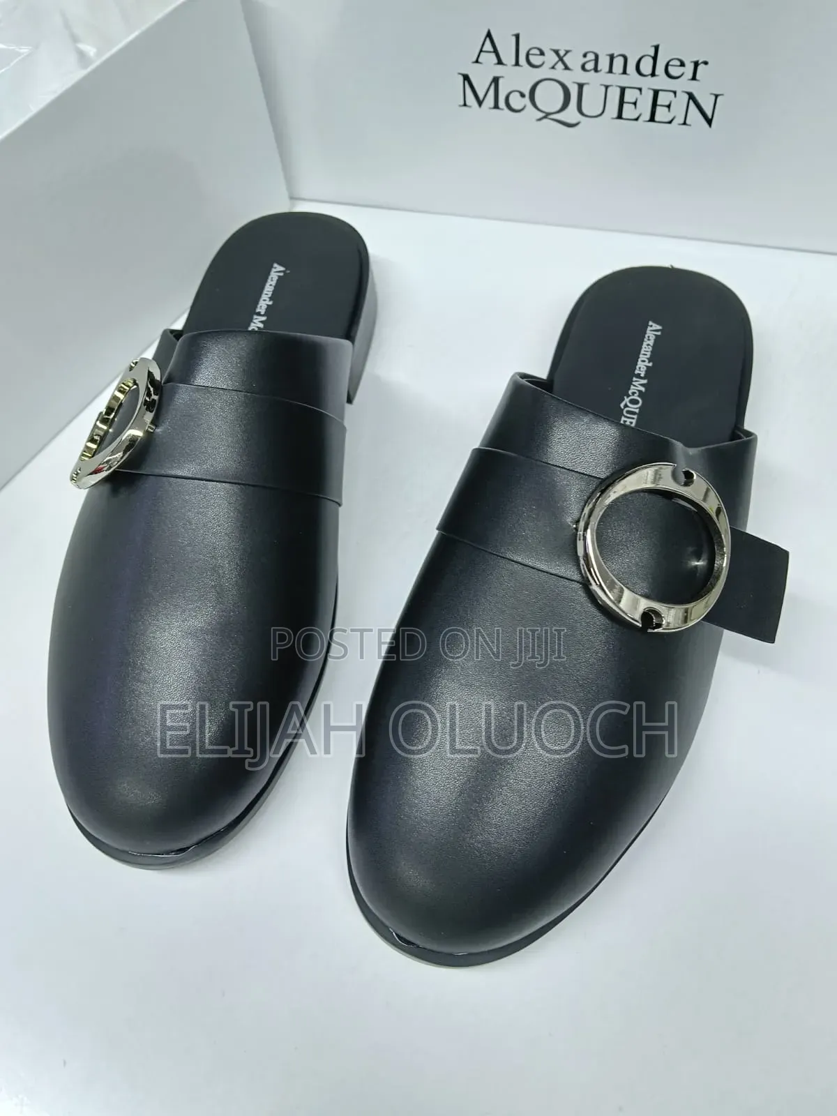 Alexander McQueen BLACK _Mules_Sizes_40, 41, 42,_ _43, 44, 45_