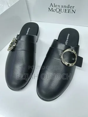 Alexander McQueen BLACK _Mules_Sizes_40, 41, 42,_ _43, 44, 45_