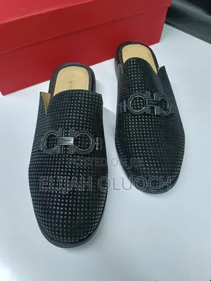 2*Salvatore* *Ferragamo* _Mules_ Black 39, 40 , 41_42, 43, 44, 45